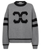 Co'Couture Row Coco Logo Strik Light Grey