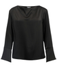 Object Chilli LS Waterfall Top Black