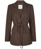 Neo Noir Jemmie Melange Blazer Brown Melange