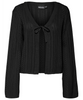 Pieces Nuka LS Knit Cardigan Black NO25