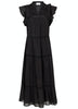 Neo Noir Ankita S Voile Kjole NOS25 Black