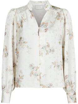 Neo Noir Massima Soft Blossom Bluse Creme