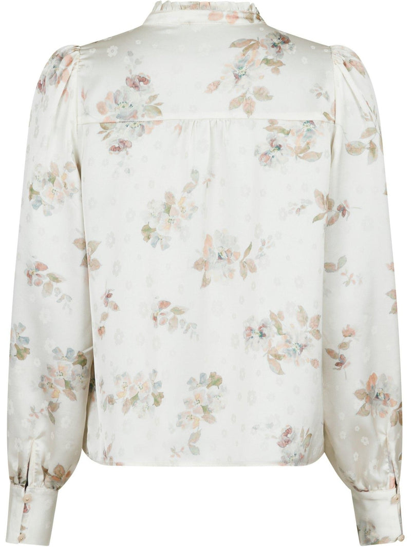 Neo Noir Massima Soft Blossom Bluse Creme