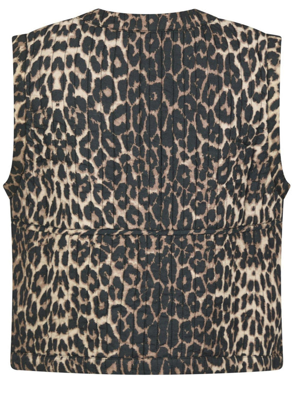 Neo noir Crissa Leo Vest Leopard