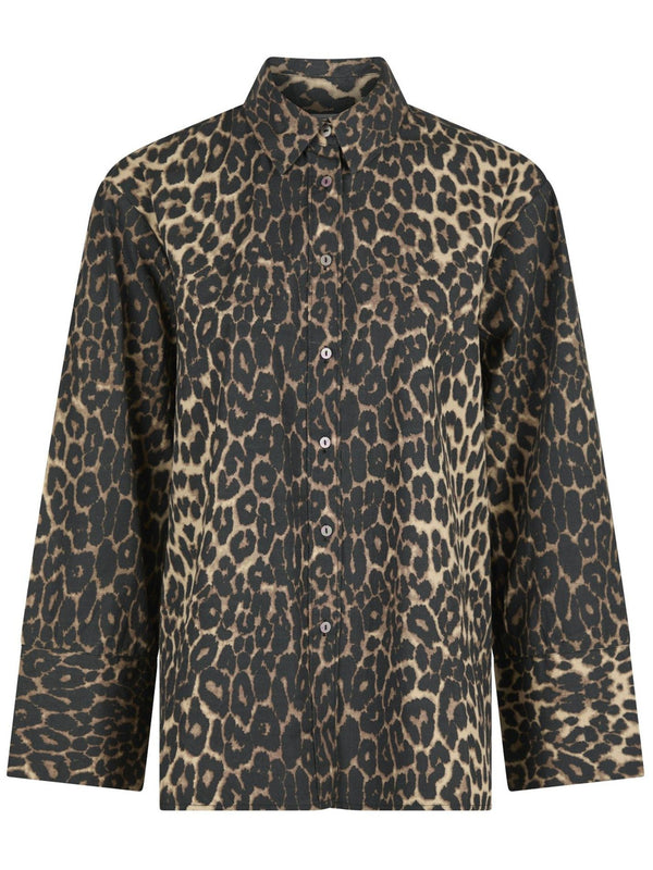 Neo Noir Dita Leo Skjorte Leopard (Forudbestil - lev. November)