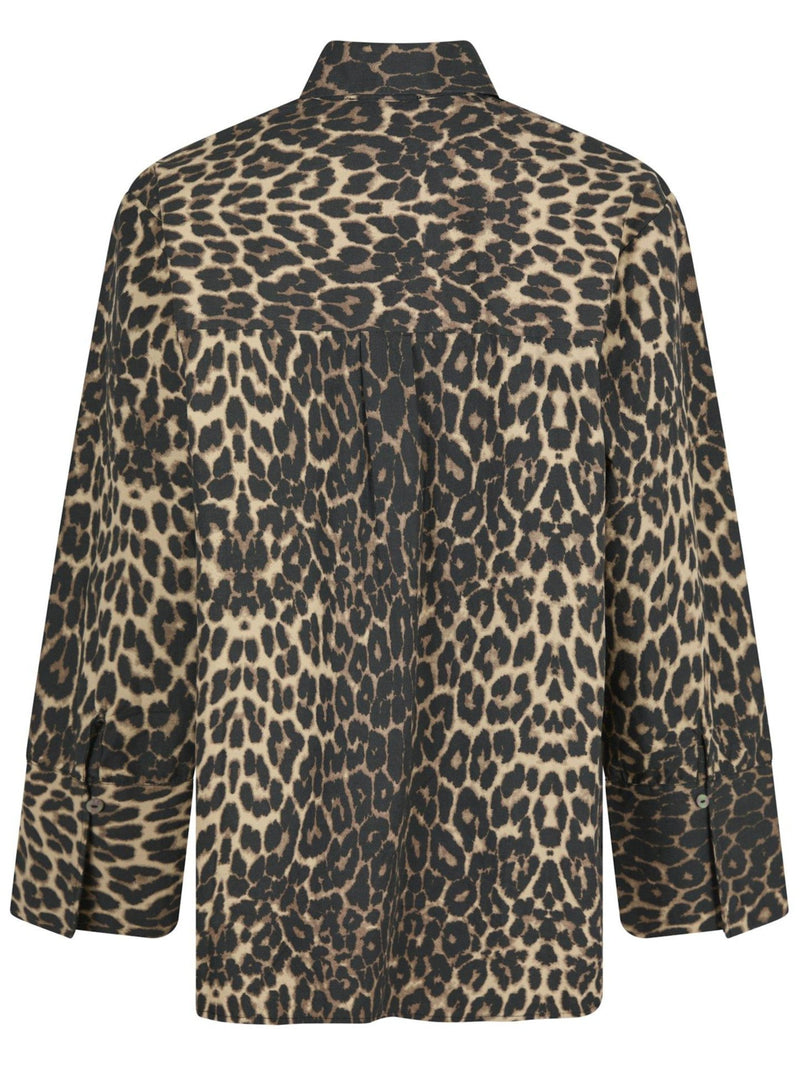 Neo Noir Dita Leo Skjorte Leopard