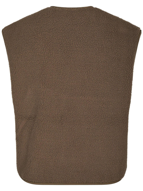 Neo Noir Mariko Teddy Vest Taupe