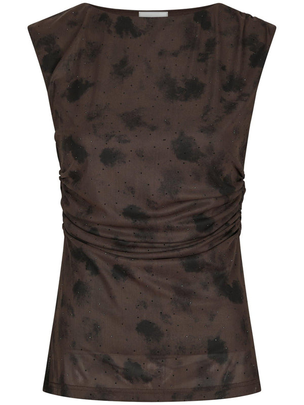 Neo Noir Liblana Mesh Stone Top Brown (Forudbestil - lev. Slut November)