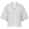 Neo Noir Siama S Voile Bluse White