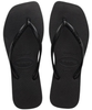 Havaianas Slim Square Klipklapper Black