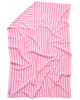 Bongusta Naram Strand Håndklæde Baby Pink & Ski Patrol Red