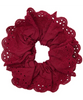 Pico Lace Schrunchie Wine