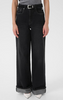 Gestuz Sara HW Wide Jeans Washed Dark Black 32 NO25