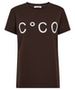 Co'Couture Signature New T-shirt Dark Brown