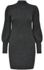 Only Katia Life LS Kjole Dark Grey Melange NOA25