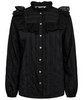 Co'Couture Tune Frill Skjorte Black
