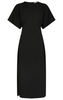 Neo Noir Miloine Drape Kjole Black