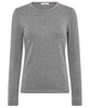 Co'Couture Manny Lurex Emb LS T-shirt SilverColour