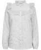 Co'Couture Tune Frill Skjorte White