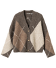 Noella Laiana Knit Cardigan Ash Brown Mix