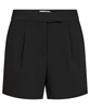 Co'Couture Vola Crop Pleat Shorts Black