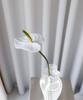 Bloom Objects Kunstig Naturtro Anthurium Blomsterstilk White