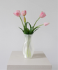 Bloom Objects Kunstige Fyldte Tulipaner Blomsterbuket Light Pink