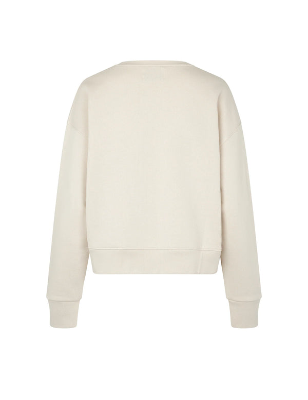 Mads Nørgaard Organic Sweat Tilvina Sweatshirt Silver Birch