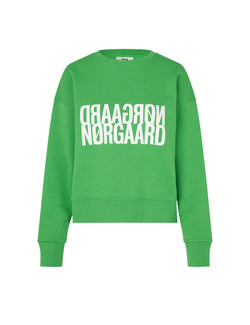 Mads Nørgaard Organic Sweat Tilvina Sweatshirt Poison Green