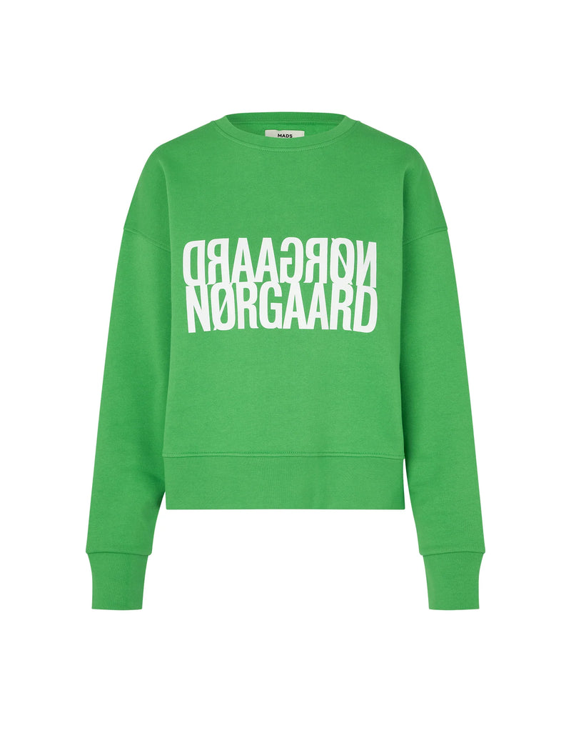 Mads Nørgaard Organic Sweat Tilvina Sweatshirt Poison Green