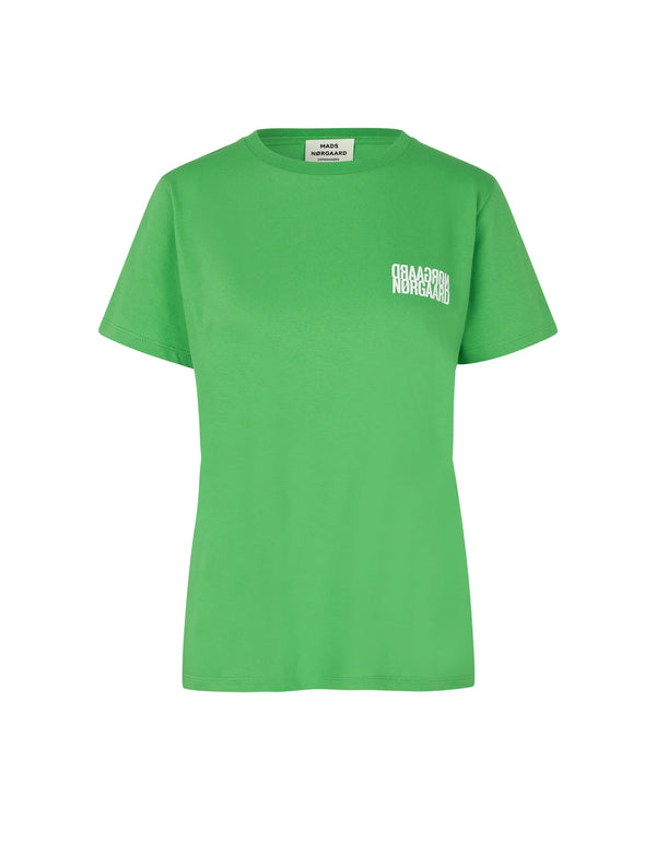 Mads Nørgaard Single Organic Trenda M T-shirt Poison Green