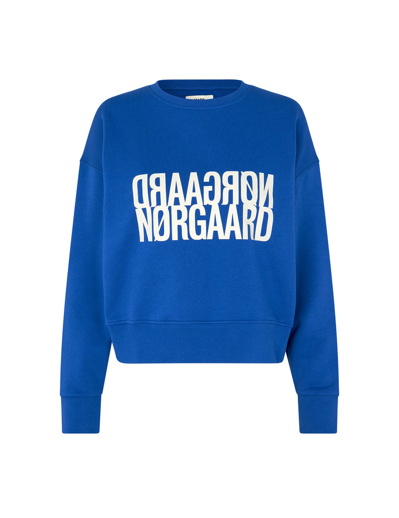 Mads Nørgaard Organic Sweat Tilvina Sweatshirt Surf The Web