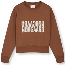 Mads Nørgaard Organic Tilvina Sweatshirt Cambridge Brown