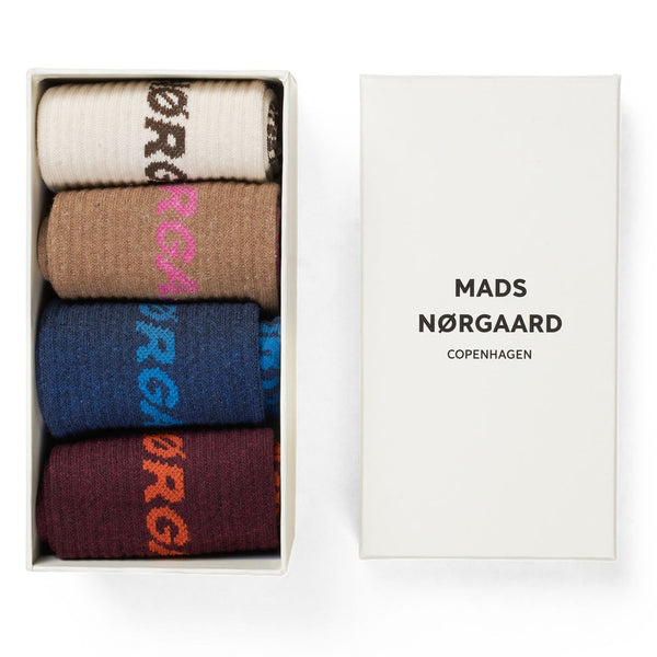 Mads Nørgaard Sock Box Logo Step Sub Logo