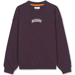 Mads Nørgaard Organic Sweat Atli Sweatshirt Plum Perfect