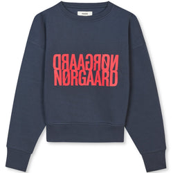 Mads Nørgaard Organic Sweat Tilvina Sweatshirt Parisian Night