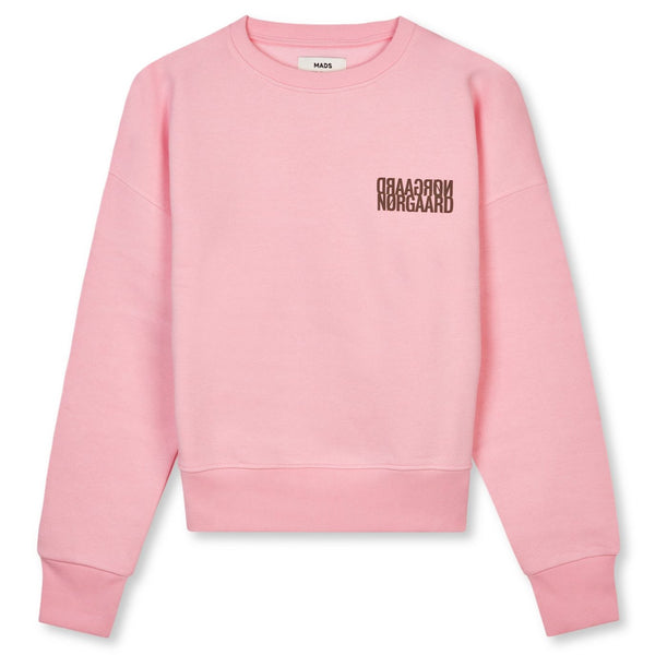 Mads Nørgaard Organic Sweat Tilvina Sweatshirt Candy Pink