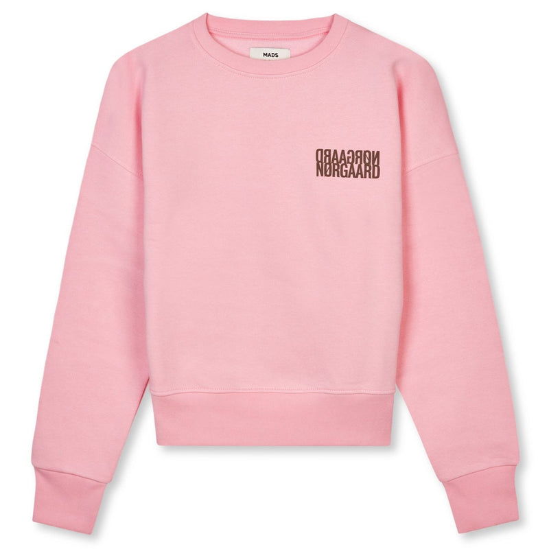 Mads Nørgaard Organic Sweat Tilvina Sweatshirt Candy Pink