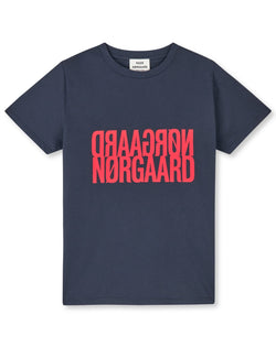 Mads Nørgaard Single Organic Trenda P T-shirt Parisian Night