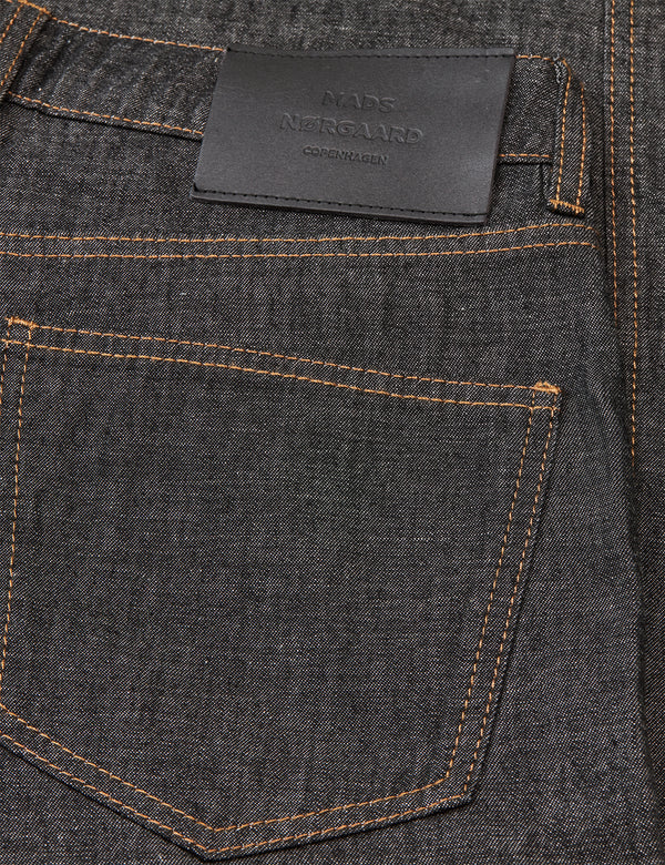 Mads Nørgaard Soft Denim Christel Jeans Black Melange