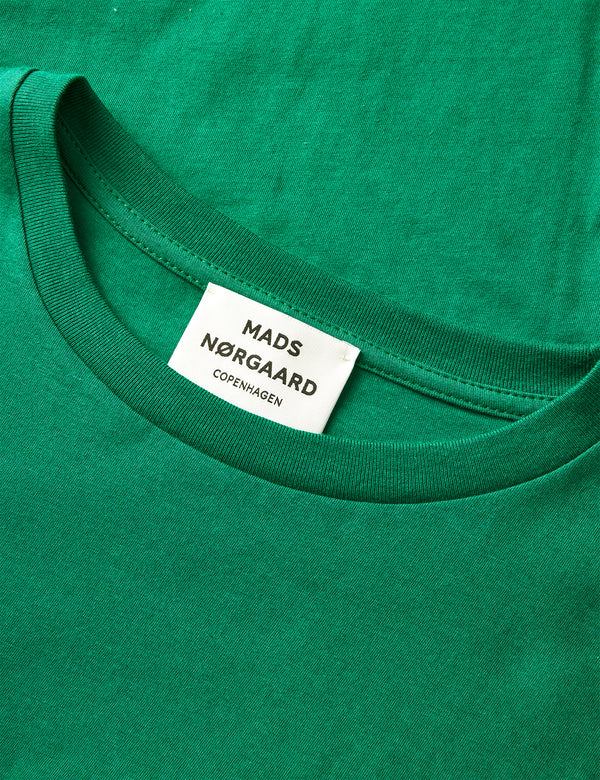 Mads Nørgaard Single Organic Trenda P T-shirt Verdant Green