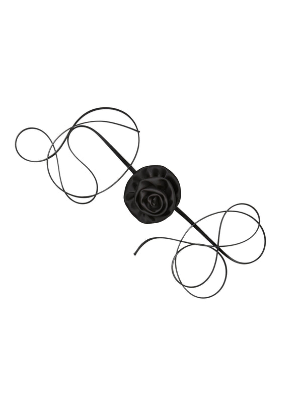 Becksöndergaard Luster Flower Choker Black