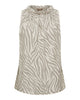 Marta Du Chateau Lucina Top Zebra Beige