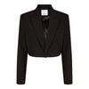 Co'Couture Vola Crop Blazer Black