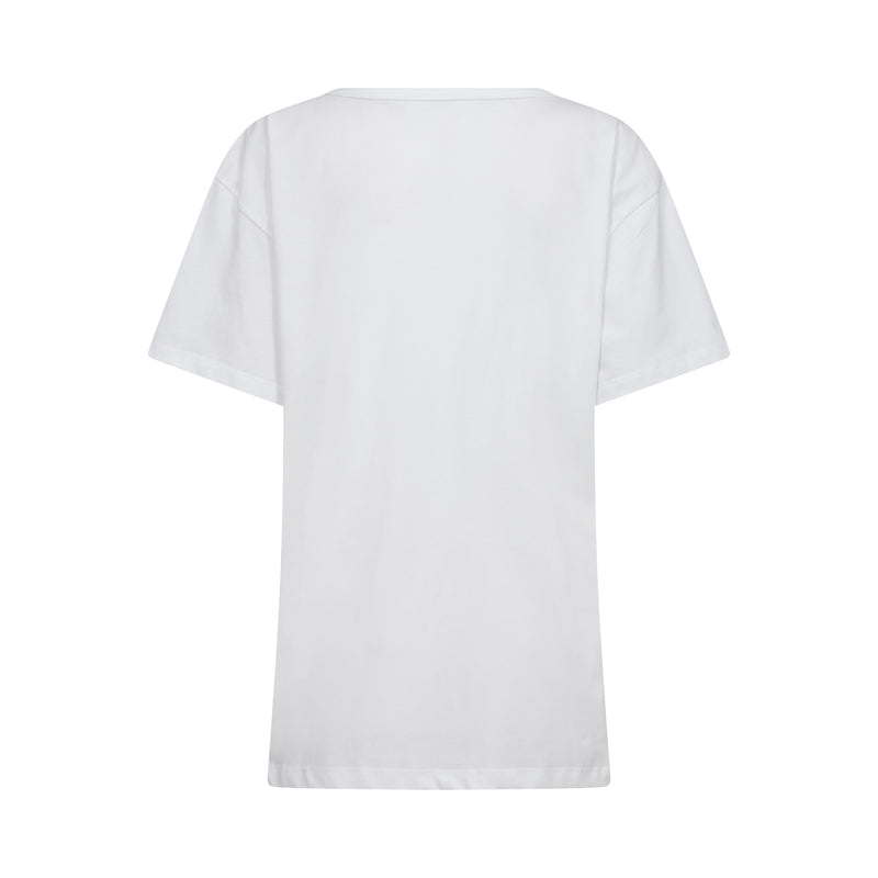 Co'Couture Outline Oversize T-shirt White