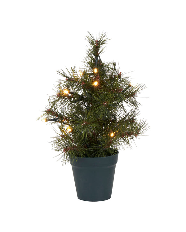 House Doctor Pinus Christmas Tree w. LED Juletræ Nature