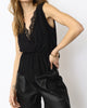 Co'Couture Sunny Lace Top Black