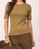 Co'Couture Granny SS T-shirt Olive