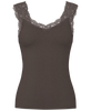 Pieces Barbera Lace Top Hot Fudge NO26