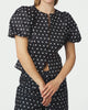 Neo Noir Anela Dot Bluse Black